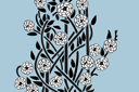 Ruusut sablonit - villiruusu Ar