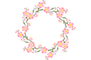 Sabluunat kukkien piirtämiseen - Rengas sakurasta 101