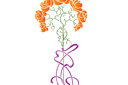Isoja sabluunamalleja - hoikat ruusut
