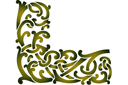Keskiaikainen sabluunat - gotiikkakuvio