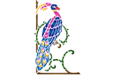 Vinkelschabloner - Lägre Peacock