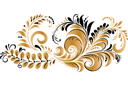 Schabloner slaviska mönstren - Rysk ornamentik 13