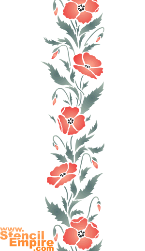 Unikkoboordinauha (Sabluunat kukkien piirtämiseen)