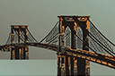 Sablonit maamerkkejä ja rakennuksia - Iso Brooklynin silta