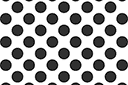 Schabloner Abstraktioner och geometriska illusioner - Prickigt mönster 1:1