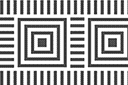 Schabloner Abstraktioner och geometriska illusioner - Geometrisk ornament C