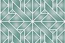 Schabloner Abstraktioner och geometriska illusioner - Geometrisk kakel 05