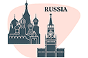 Sablonit maamerkkejä ja rakennuksia - Venäjä - maailma maamerkkejä