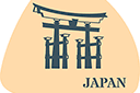 Sablonit maamerkkejä ja rakennuksia - Japani - maailma maamerkkejä