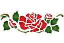 Ruusut sablonit - Ihana Ruususabluuna 36