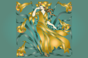 Mosaiikki sabluunat - Narcissus tyttö