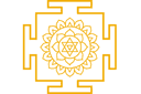 Sabluunat intialaisia motiiveja - Yantra