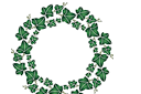 ympyrä-muotoiset ornamentit  - Yksinkertainen muratti sormus