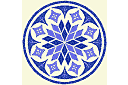 ympyrä-muotoiset ornamentit  - tähtiympyrä