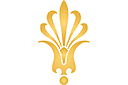 yksiväriset kaavaimet - heraldiikka lilja 2