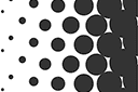 Schabloner Abstraktioner och geometriska illusioner - Lutning med punkter 01b