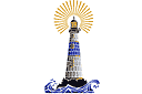 Marinschabloner - Lighthouse