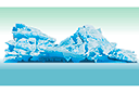 Vesimaailmaan sabluunat - Jäävuori