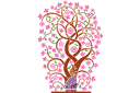 Sapluunat puiden piirtämiseen - itäinen puu
