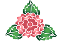 Ruusut sablonit - Frotee-ruusu 2A