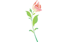 Sabluunat kukkien piirtämiseen - Venäläinen kukkaornamentti 02d