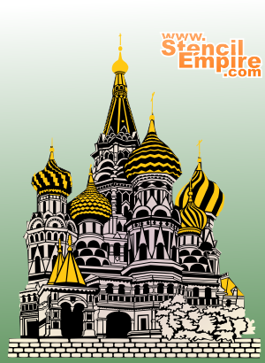 Pyhän Vasilin katedraali, Moskova (Sablonit maamerkkejä ja rakennuksia)