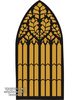 Holvikaari Yorkista - koristeluun tarkoitettu sapluuna