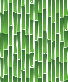 Bamboo tapeter 2 - schablon för dekoration