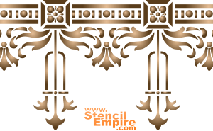 Klassikkoboordinauha Empire 2 (Klassiset tapettiboordi)