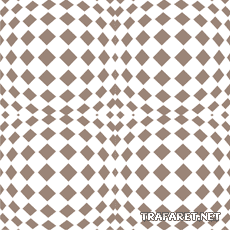 Optiska illusioner 4. Set om  4 st. (Grossist av olika typer mönsterschabloner)