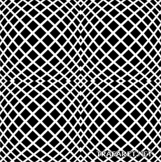 Optiska illusioner 3 - schablon för dekoration