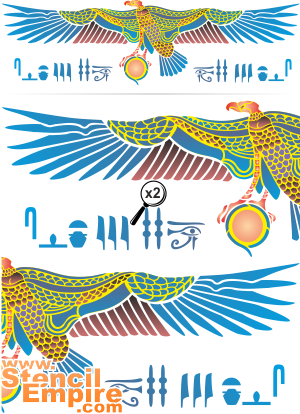 Nekhbet Jumalatar (Sapluunat Egyptin taiteen kanssa)