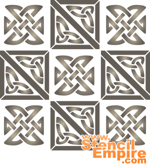 Taikasolmut - koristeluun tarkoitettu sapluuna