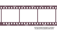 Film 2 - schablon för dekoration