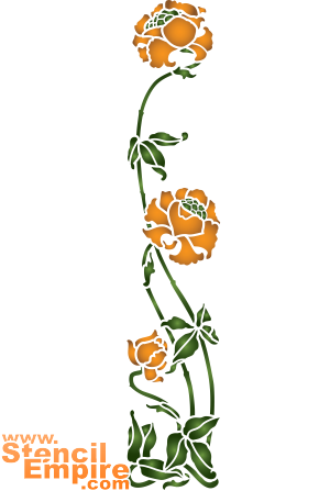 keltaunikko (Sabluunat kukkien piirtämiseen)