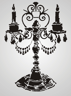 kynttelikkö 2 (Keskiaikainen sabluunat)