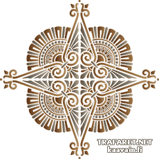 Kreikan medaljonki 25 - koristeluun tarkoitettu sapluuna