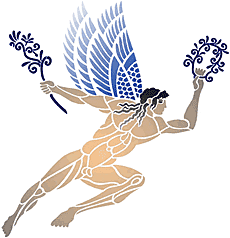 Eros, Kreikka - koristeluun tarkoitettu sapluuna