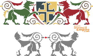 heraldinen boordinauha 1 - koristeluun tarkoitettu sapluuna