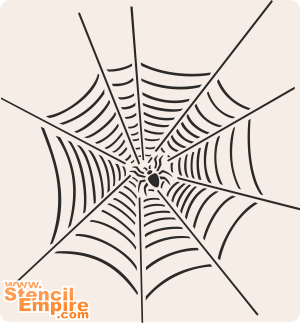 hämähäkinsetti - koristeluun tarkoitettu sapluuna