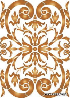 matto renessanssi 2 - koristeluun tarkoitettu sapluuna