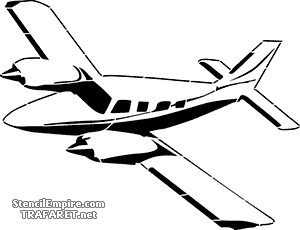 Ultralätta flygplan (Maskineri schabloner)