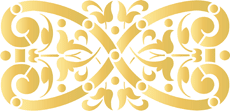 Viktorianska motiv 2 - schablon för dekoration