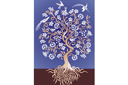 Fairy Tree of Life - väggschabloner med träderna Fairy Tree of Life - väggschabloner med träderna