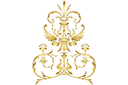 Brittiskt Dekor 06a - schabloner i olika klassiska stilar