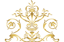 Brittiskt Dekor 06b - schabloner i olika klassiska stilar