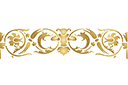 Brittiskt Dekor 06e - schabloner i olika klassiska stilar