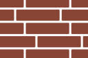 Mur av tegelstenar - mönsterschabloner