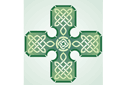 Grand Cross - schabloner i keltisk stil