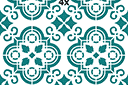 Marokkolaistyylinen laatta 03 - mosaiikki sabluunat